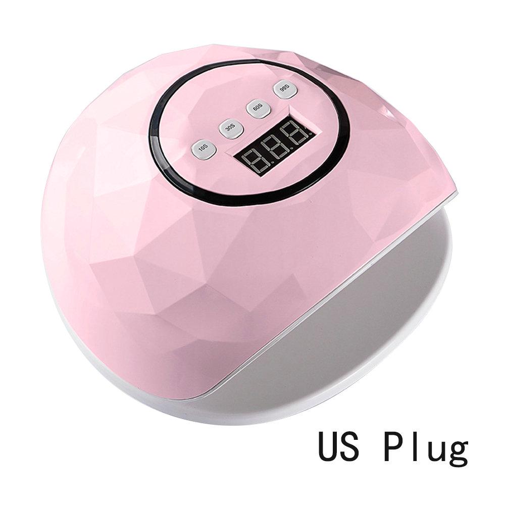 Профессиональная сушилка для ногтей 72 Вт, УФ-светодиодная лампа для отверждения гель-лака, смарт-сенсорный маникюрный станок US Plug розовый
Профессиональная сушилка для ногтей 72 Вт, УФ-светодиодная лампа для отверждения гель-лака, смарт-сенсорный маникюрный станок US Plug розовый