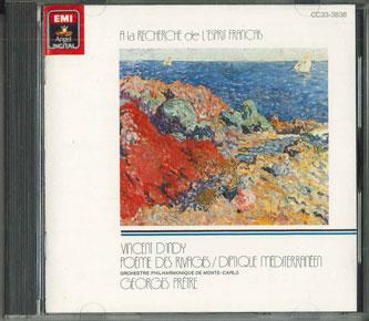 CD GEORGES PRETRE - D indy: Poeme Des Rivages & Diptiqu CC333838 EMI Japan Classical Used
CD GEORGES PRETRE - D indy: Poeme Des Rivages & Diptiqu CC333838 EMI Japan Classical Used