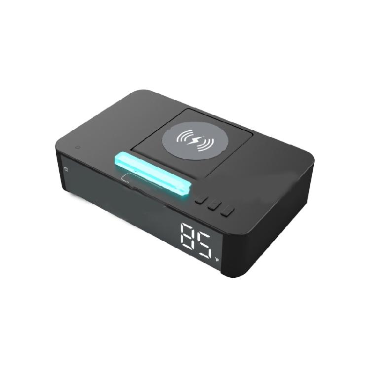 Auto Dimming Alarm Clock With Integrated 10W Wireless Energy System And Date Temperature Display
Auto Dimming Alarm Clock With Integrated 10W Wireless Energy System And Date Temperature Display
