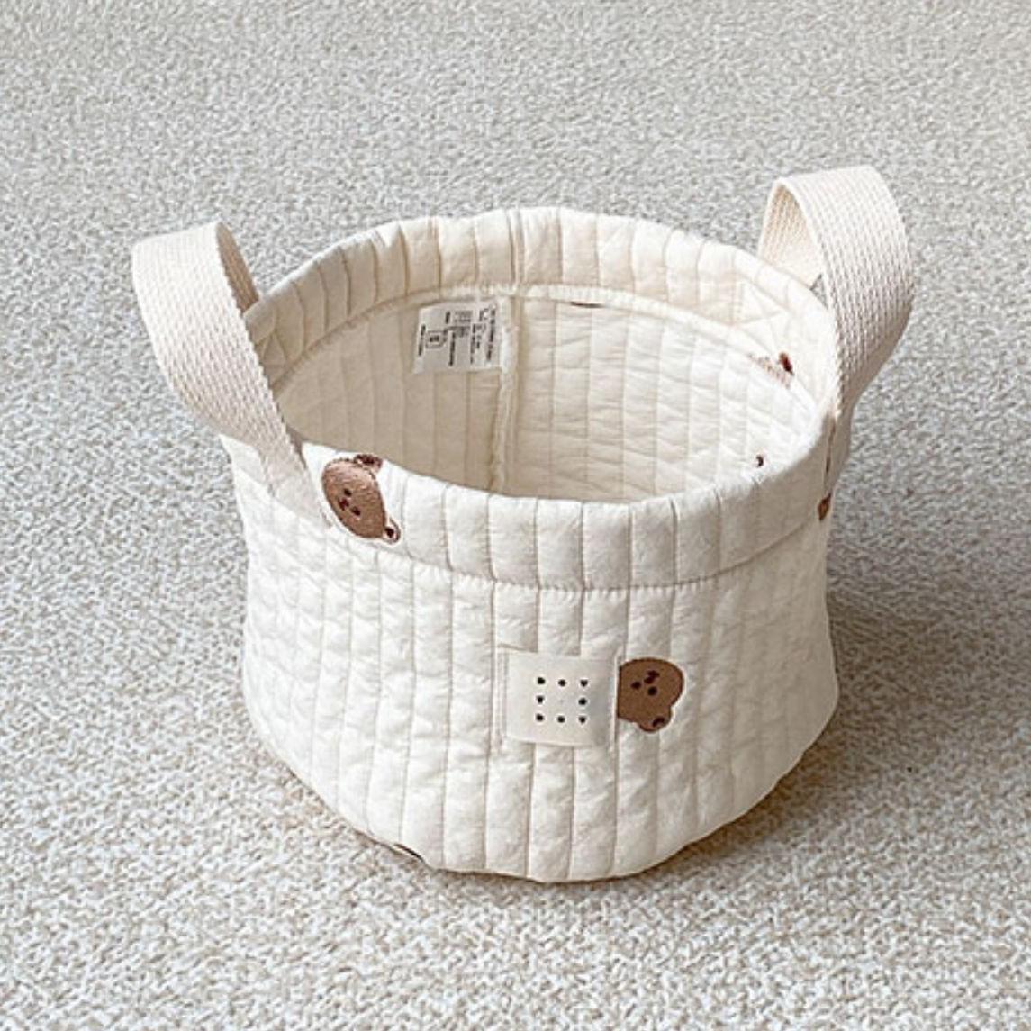 Korean Beige Embroidered Multi-purpose Storage Bag for Baby Diapers, Clothes, Toys, and Bedding
Korean Beige Embroidered Multi-purpose Storage Bag for Baby Diapers, Clothes, Toys, and Bedding