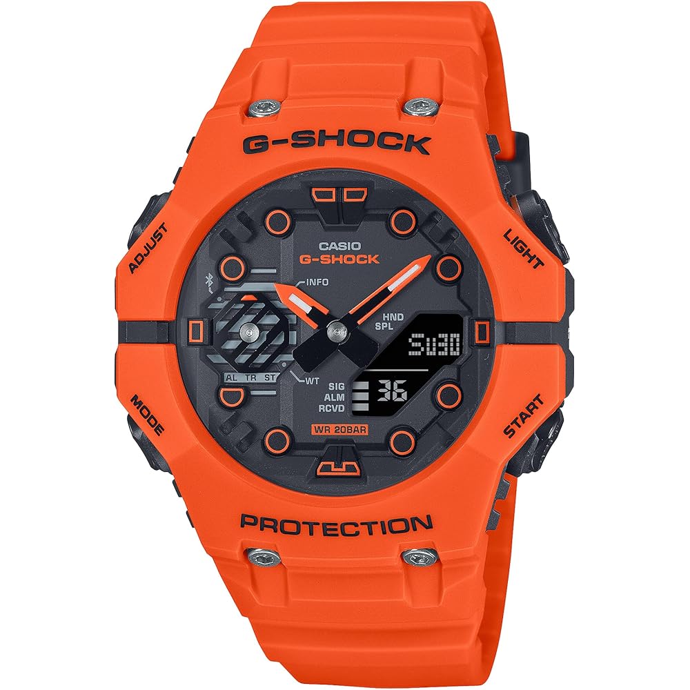 Casio G-Shock GA-B001FL-4AJF Men s Bluetooth Watch Orange Biomass Plastic Case
Casio G-Shock GA-B001FL-4AJF Men s Bluetooth Watch Orange Biomass Plastic Case