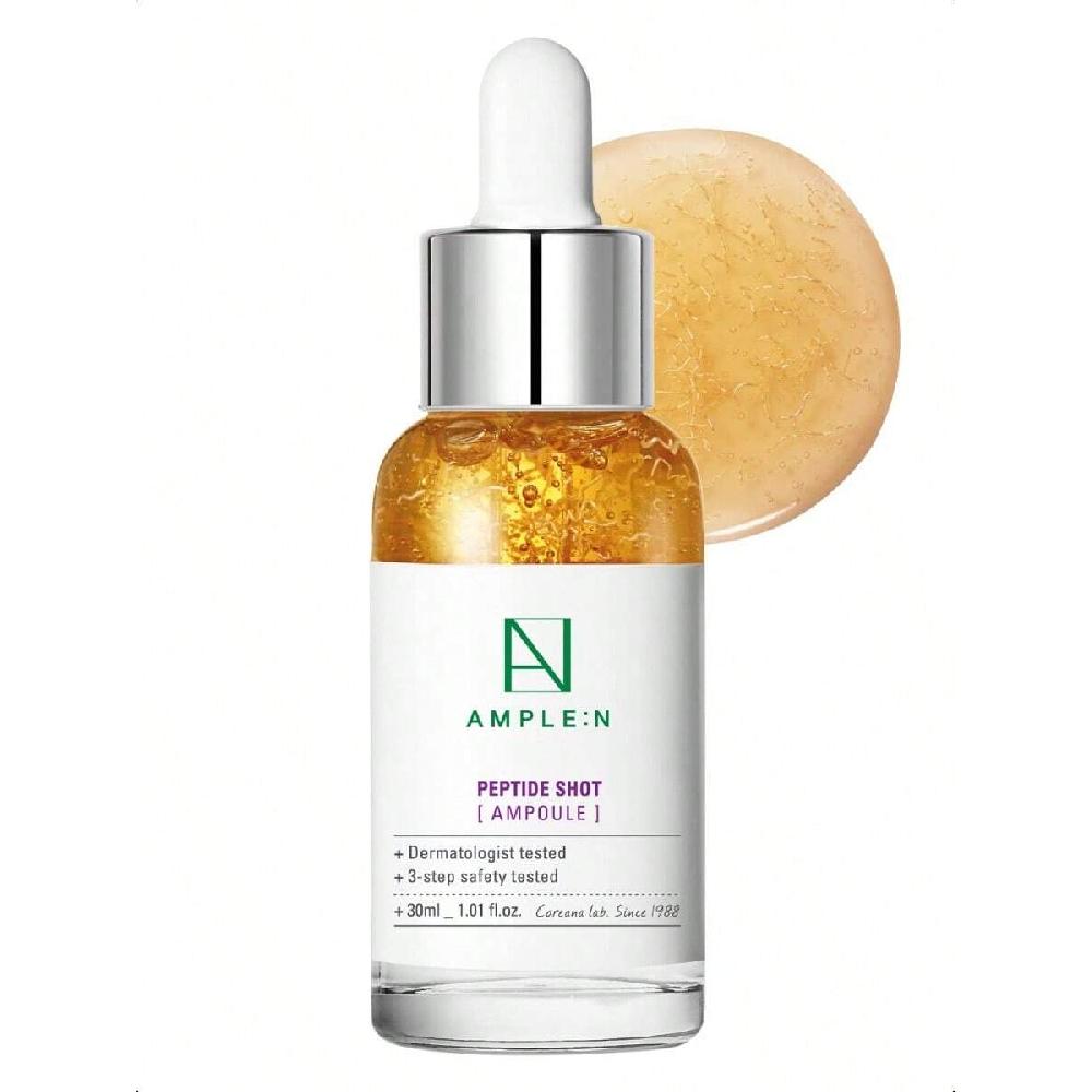 Ample:N Peptide Shot Serum 30ml,Anti-Aging Face Serum With Peptide Threads To Minimize Wrinkles And Improve Firmness Lift Sagging Skin Visibly Plump,
Ample:N Peptide Shot Serum 30ml,Anti-Aging Face Serum With Peptide Threads To Minimize Wrinkles And Improve Firmness Lift Sagging Skin Visibly Plump,
