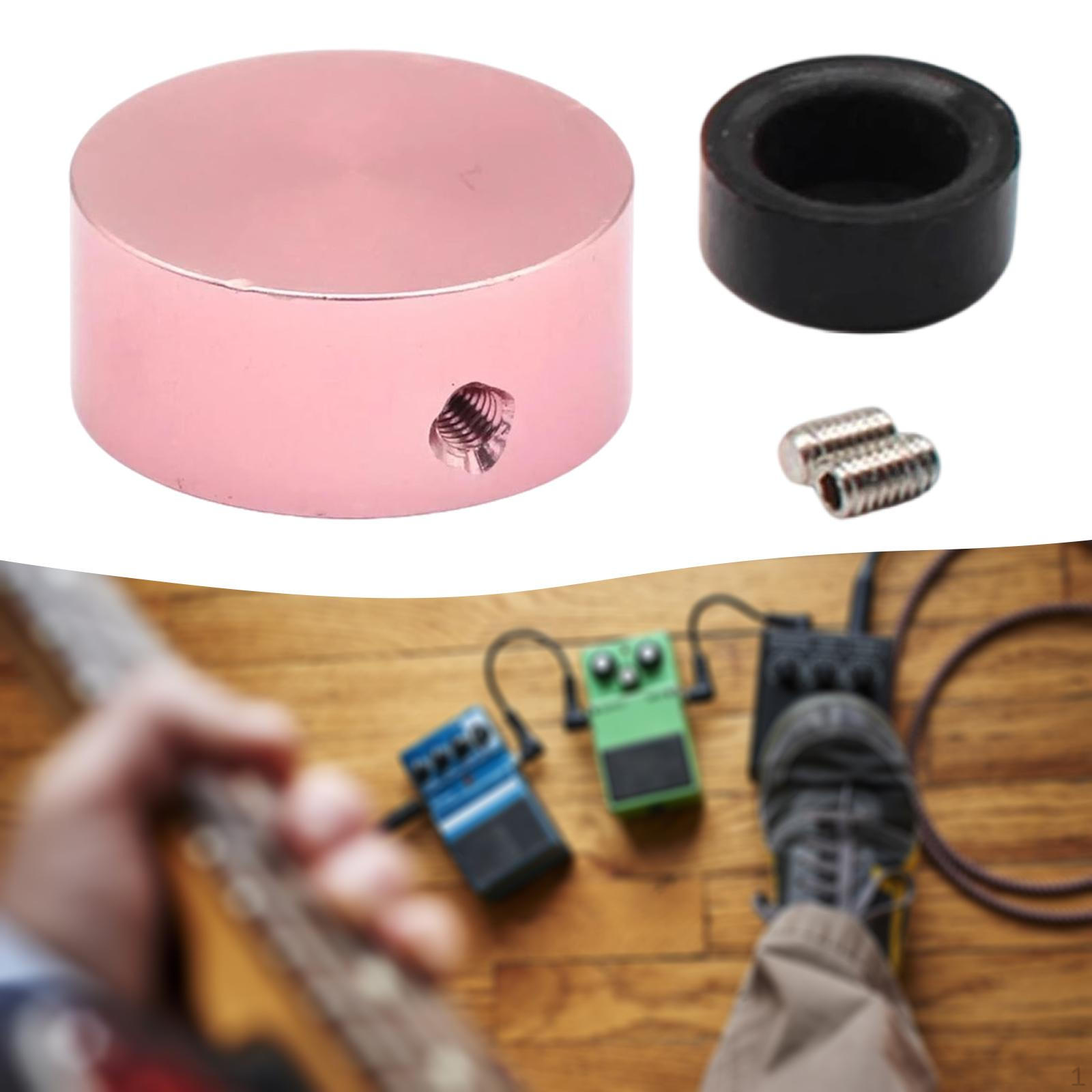 Guitar Pedal Button Cap Effects Sturdy with Screws & Wrench Anti Slip Practical Stomp Switch pink cover
Guitar Pedal Button Cap Effects Sturdy with Screws & Wrench Anti Slip Practical Stomp Switch pink cover