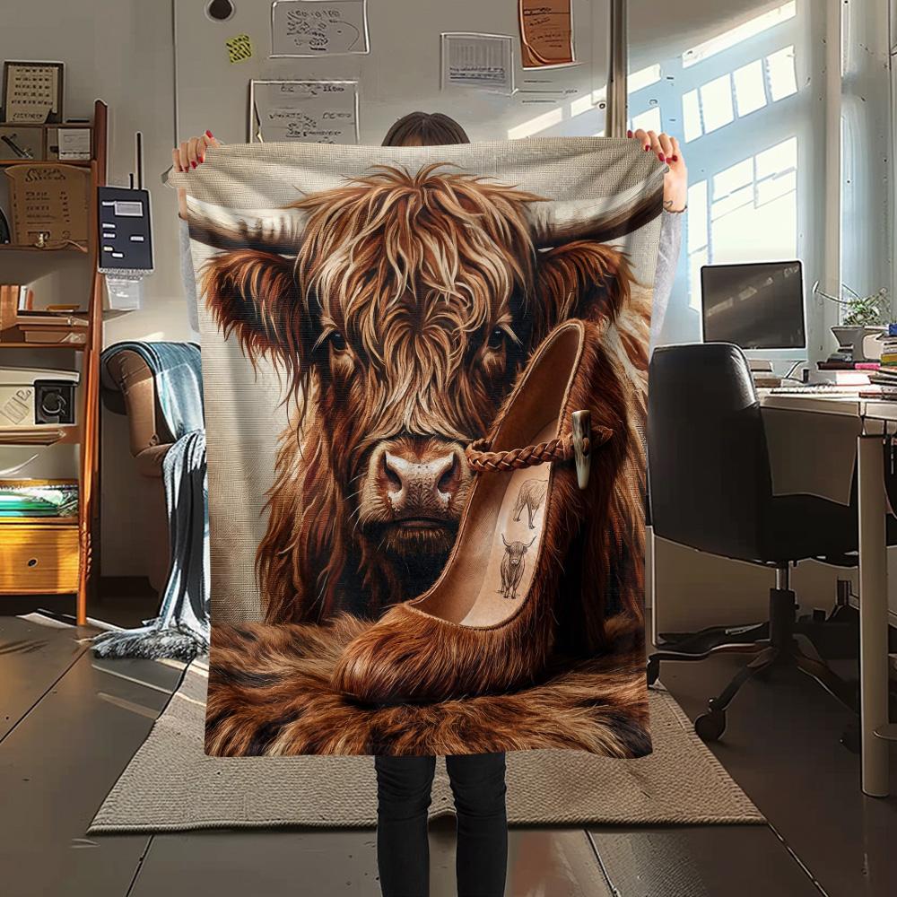 1Pc Vintage Animal Heel Art Print Flannel Blanket High Quality Warm Comfortable Cover for All Seasons Perfect for Gifts Home Decor 80cm x 120cm
1Pc Vintage Animal Heel Art Print Flannel Blanket High Quality Warm Comfortable Cover for All Seasons Perfect for Gifts Home Decor 80cm x 120cm