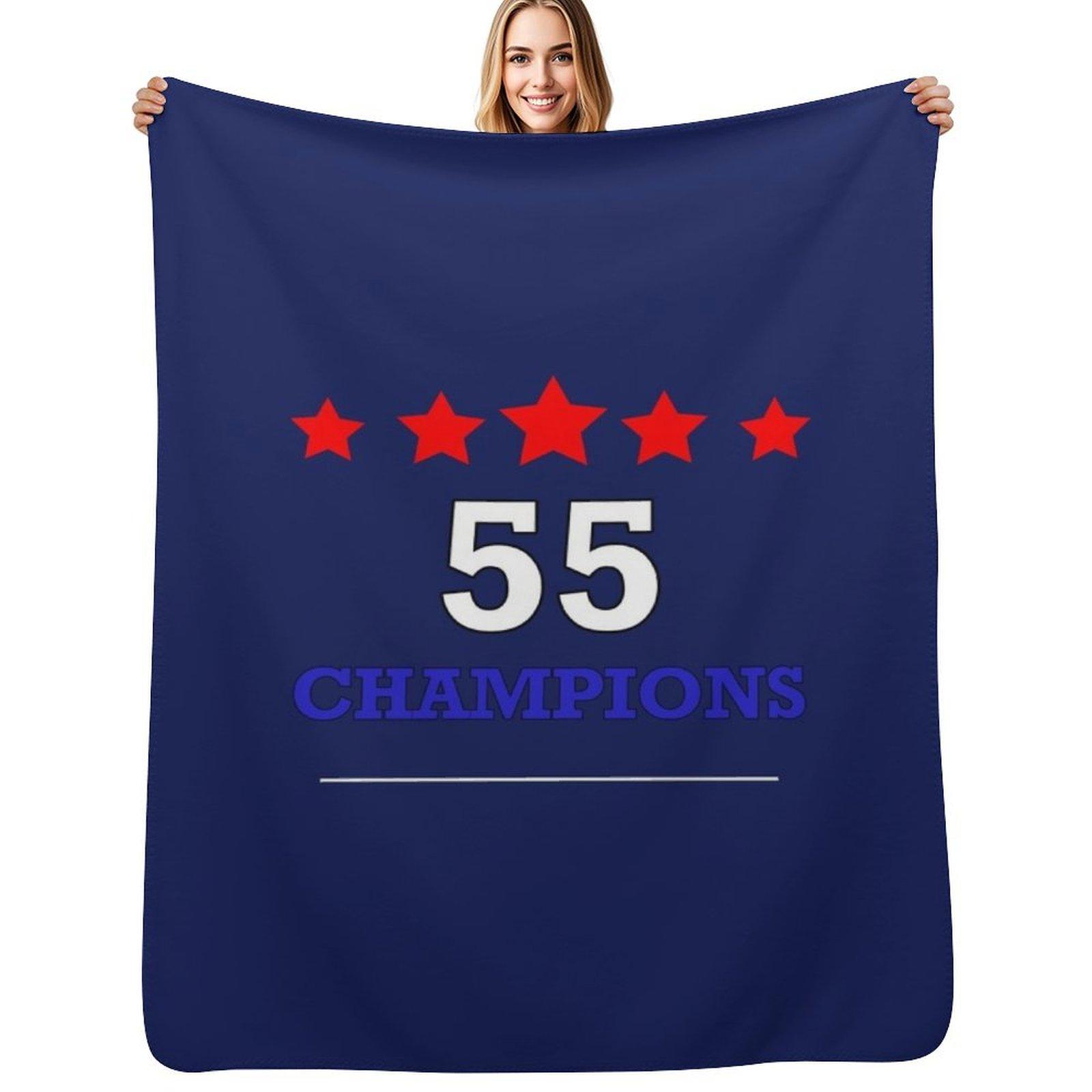 Rangers 55 Champions Throw Over Cover Throw Blanket Wrinkle Resistant Lightweight Blanket 102x76cm(40x30in)
Rangers 55 Champions Throw Over Cover Throw Blanket Wrinkle Resistant Lightweight Blanket 102x76cm(40x30in)