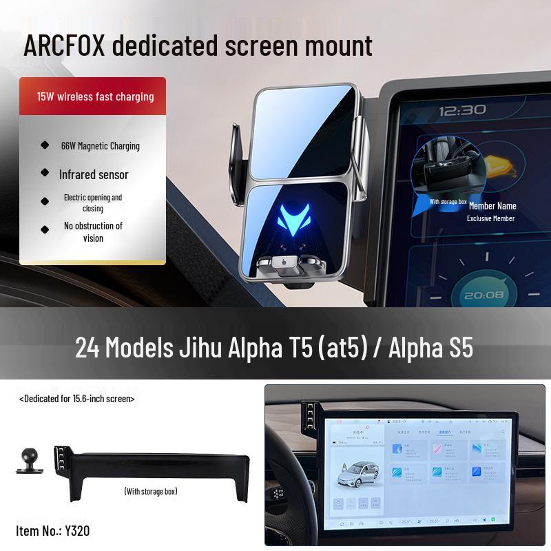 Car Mount for Jihu T1 Alpha S5: Screen-Compatible, 26 Models, Auto Accessories, Modifications
Car Mount for Jihu T1 Alpha S5: Screen-Compatible, 26 Models, Auto Accessories, Modifications