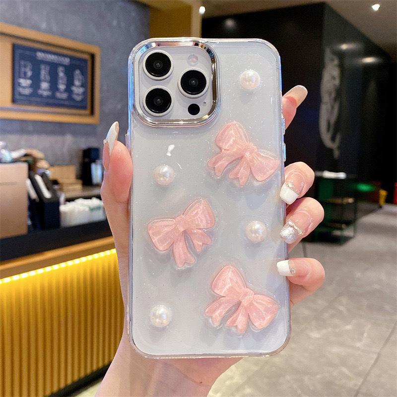 Small Fresh Women S Dopamine Bow Mobile Phone Case For Apple 17Pro Pearl Iphone16 Protective Case iPhone 7/8/SE 2020
Small Fresh Women S Dopamine Bow Mobile Phone Case For Apple 17Pro Pearl Iphone16 Protective Case iPhone 7/8/SE 2020