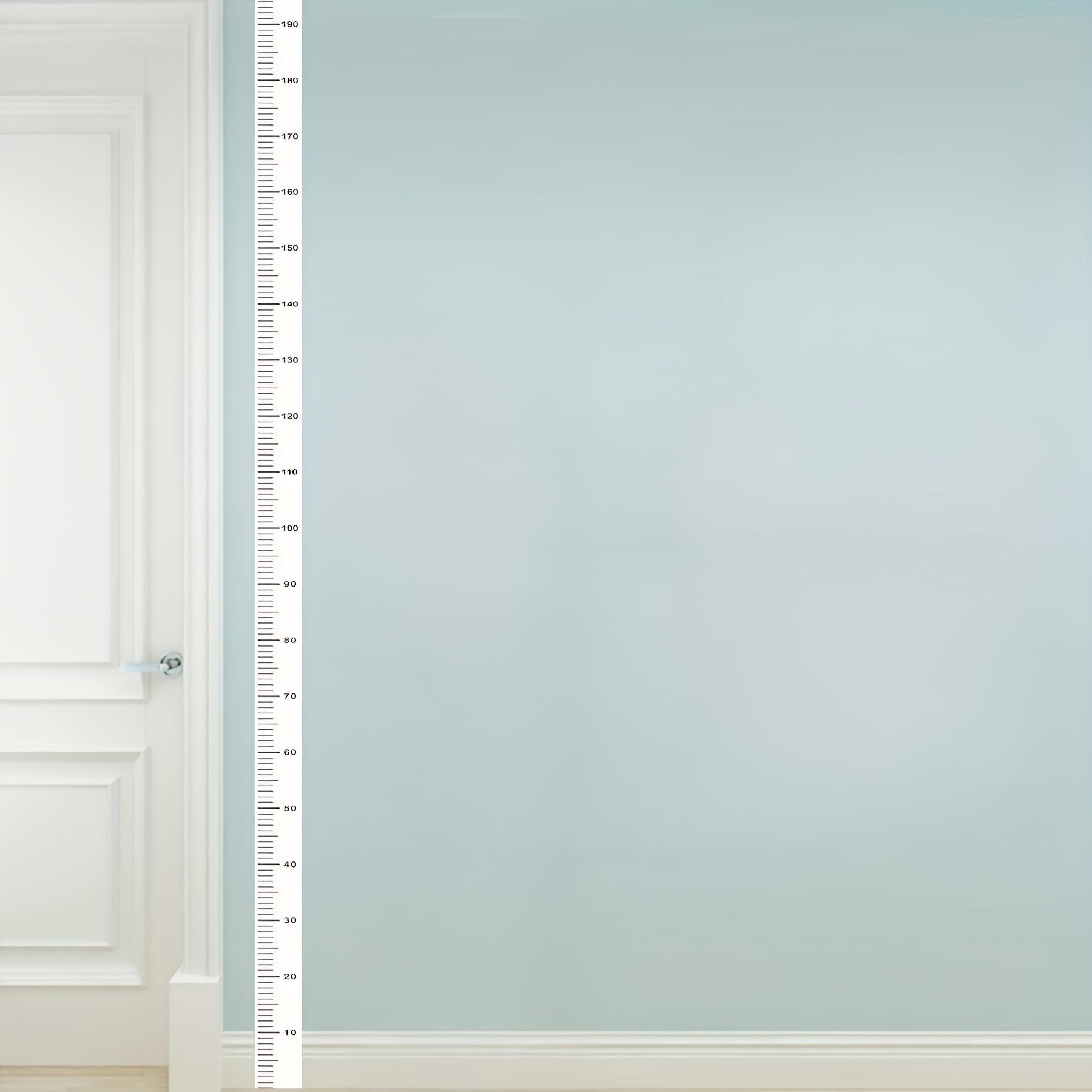 2m Wall Height Measurement Card - Easy-to-Read Durable PVC Material Writeable & Removable Ideal for Room Decor Wall Decorations білий
2m Wall Height Measurement Card - Easy-to-Read Durable PVC Material Writeable & Removable Ideal for Room Decor Wall Decorations білий
