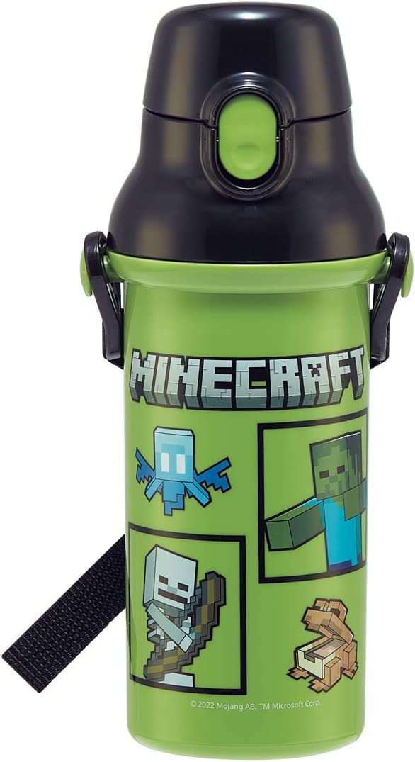 Бутылка для воды Minecraft, пластиковая, прямая, для питья, бутылка One Touch, 480 мл, антибактериальная, с ионами серебра, название набора Minecraft (Бутылка для воды, наклейка)
Бутылка для воды Minecraft, пластиковая, прямая, для питья, бутылка One Touch, 480 мл, антибактериальная, с ионами серебра, название набора Minecraft (Бутылка для воды, наклейка)