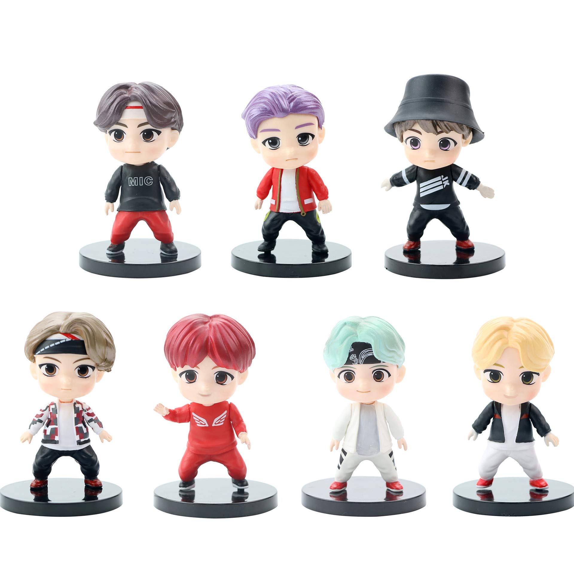 7PCS SBTS Фигурки BTS Мини Кукла Кукла Делюкс Фигурка Игровой набор FRingure Набор персонажей (ВЕРСИЯ 2)
7PCS SBTS Фигурки BTS Мини Кукла Кукла Делюкс Фигурка Игровой набор FRingure Набор персонажей (ВЕРСИЯ 2)