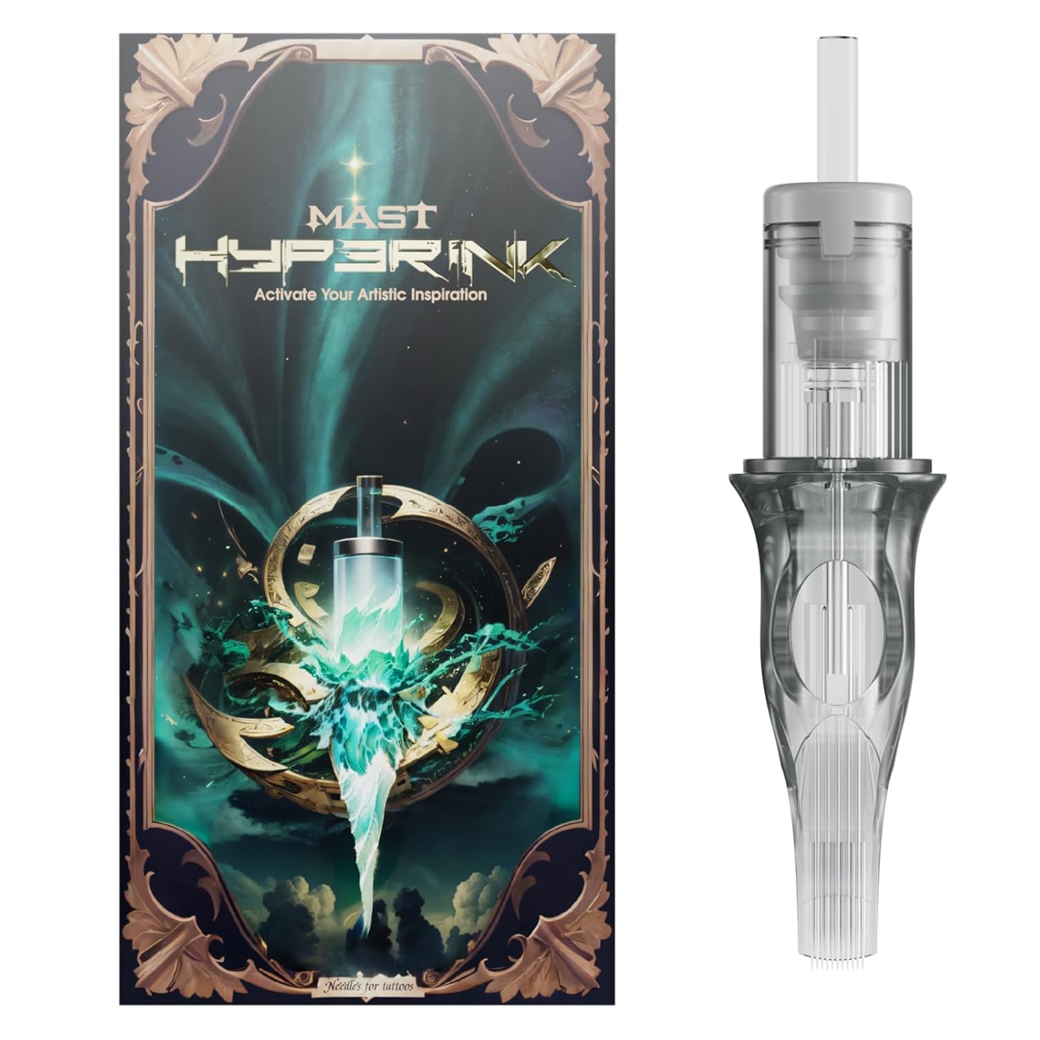 Картриджі для татуювальних голок Mast Hyperink Pro Round Liner HYP-1211RM-1 Збільшений резервуар для чорнила для тату-майстрів HYP-1215RM-1
Картриджі для татуювальних голок Mast Hyperink Pro Round Liner HYP-1211RM-1 Збільшений резервуар для чорнила для тату-майстрів HYP-1215RM-1