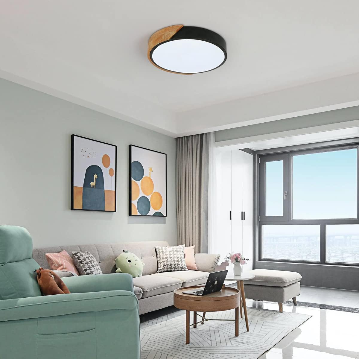Modern 24W Round Ceiling Light White 6500K Ceiling Light for Bedroom Kitchen Living Room Bedroom Bedroom Hallway Dining Room Balcony
Modern 24W Round Ceiling Light White 6500K Ceiling Light for Bedroom Kitchen Living Room Bedroom Bedroom Hallway Dining Room Balcony