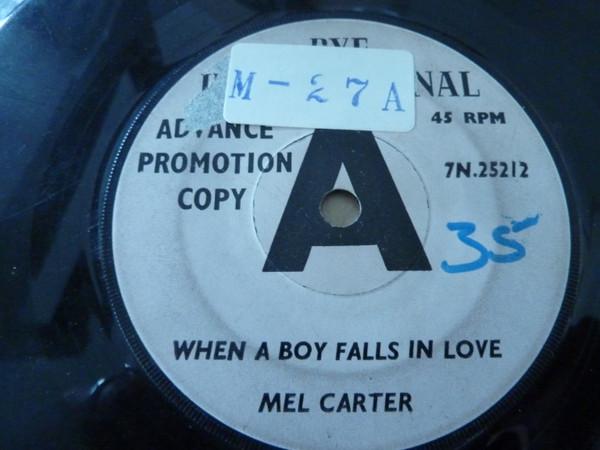 7inch Record MEL CARTER - When A Boy Falls In Love / So Wonde 7N25212PROMO Pye Internation 1963 UK Soul/Funk Used
7inch Record MEL CARTER - When A Boy Falls In Love / So Wonde 7N25212PROMO Pye Internation 1963 UK Soul/Funk Used