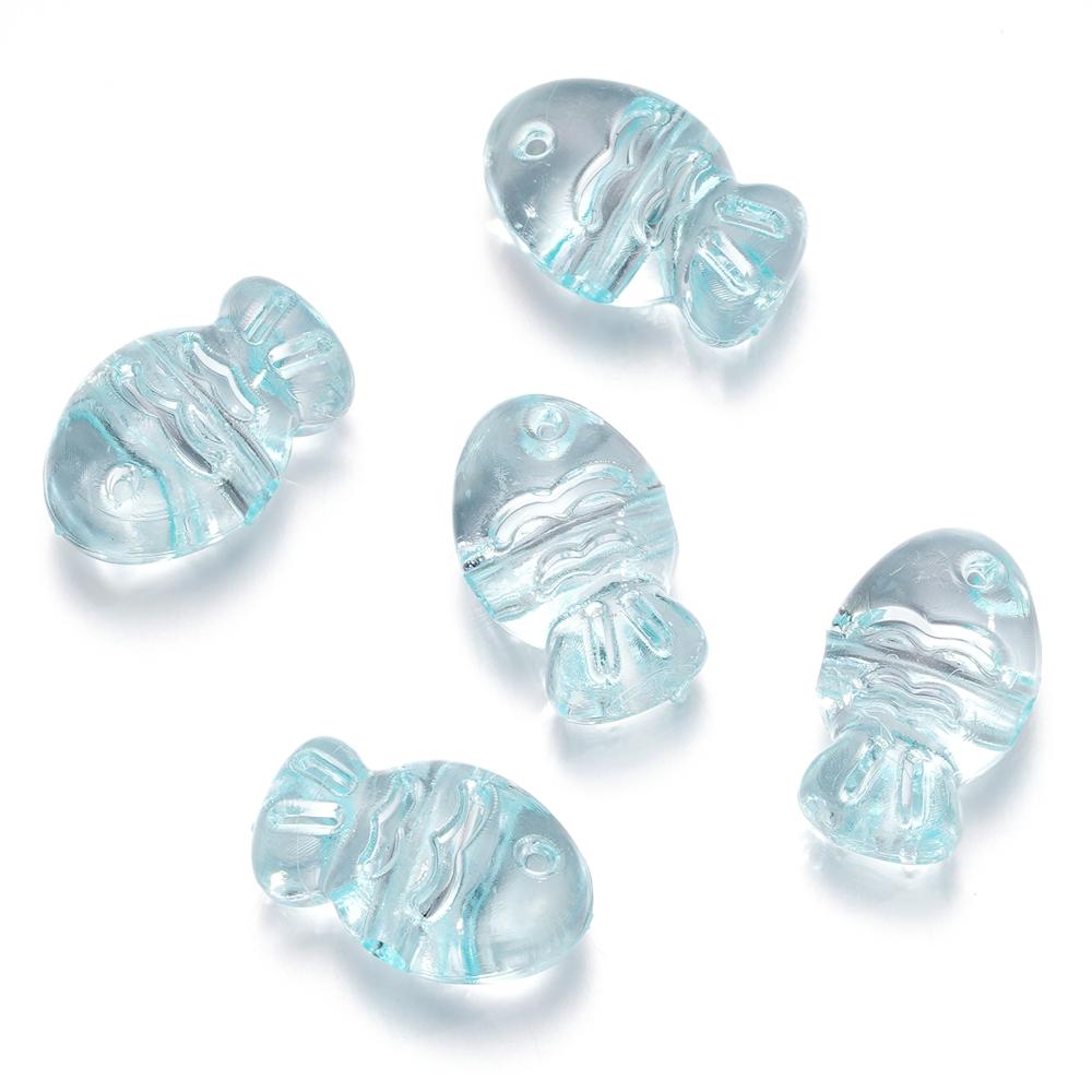 10pcs/lot Cute Fish Shape Acrylic Beads Colorful Transparent Loose Spacer Beads For DIY Necklace Earrings Jewelry Findings 11.5x13.5x22mm світло-синій колір
10pcs/lot Cute Fish Shape Acrylic Beads Colorful Transparent Loose Spacer Beads For DIY Necklace Earrings Jewelry Findings 11.5x13.5x22mm світло-синій колір