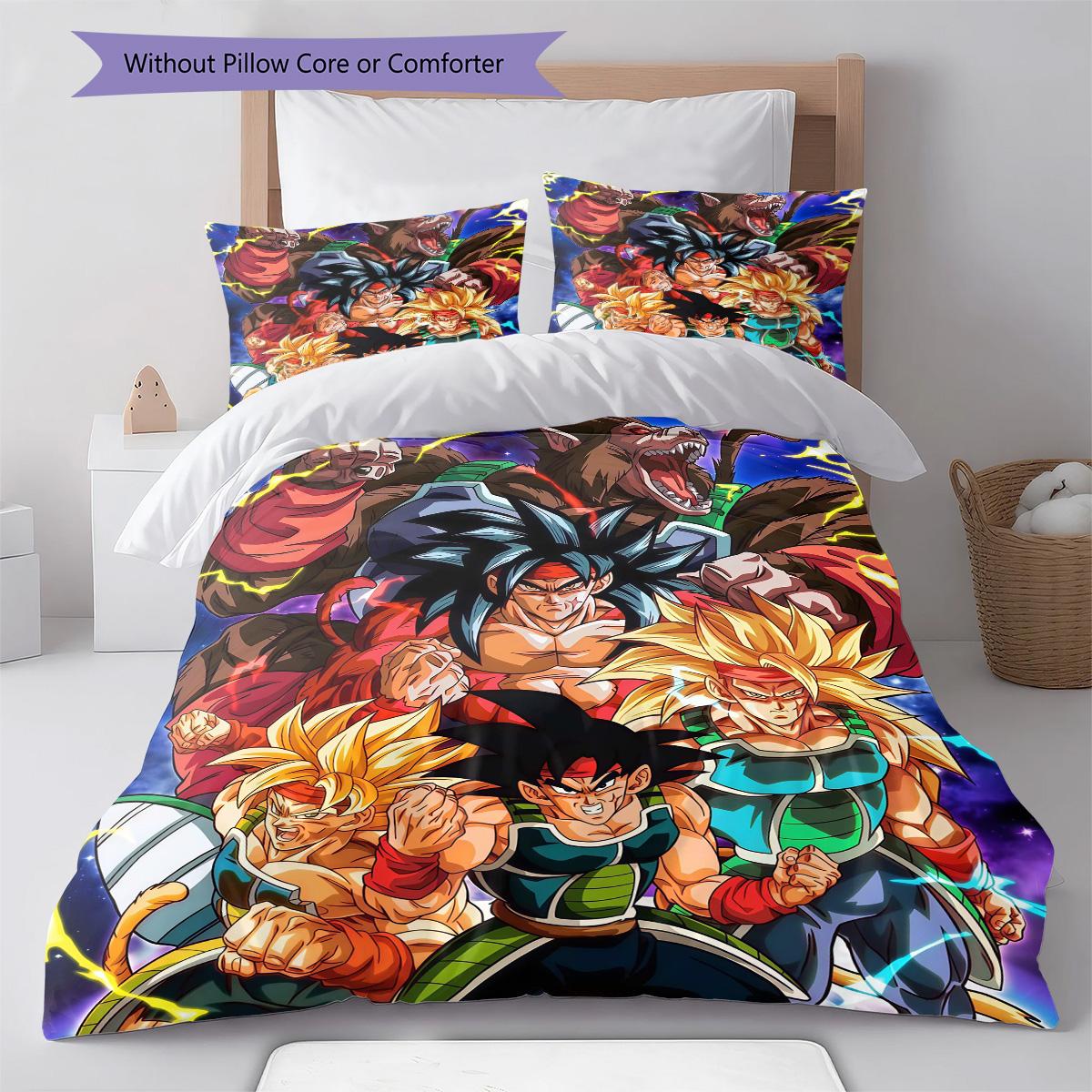 DBZ Decor Pattern Bedding Quilt Set Quilt Cover Pillowcase Home Decoration Birthday Gift (1 * duvet cover + 2 * pillowcase, without core) 135x200cm
DBZ Decor Pattern Bedding Quilt Set Quilt Cover Pillowcase Home Decoration Birthday Gift (1 * duvet cover + 2 * pillowcase, without core) 135x200cm