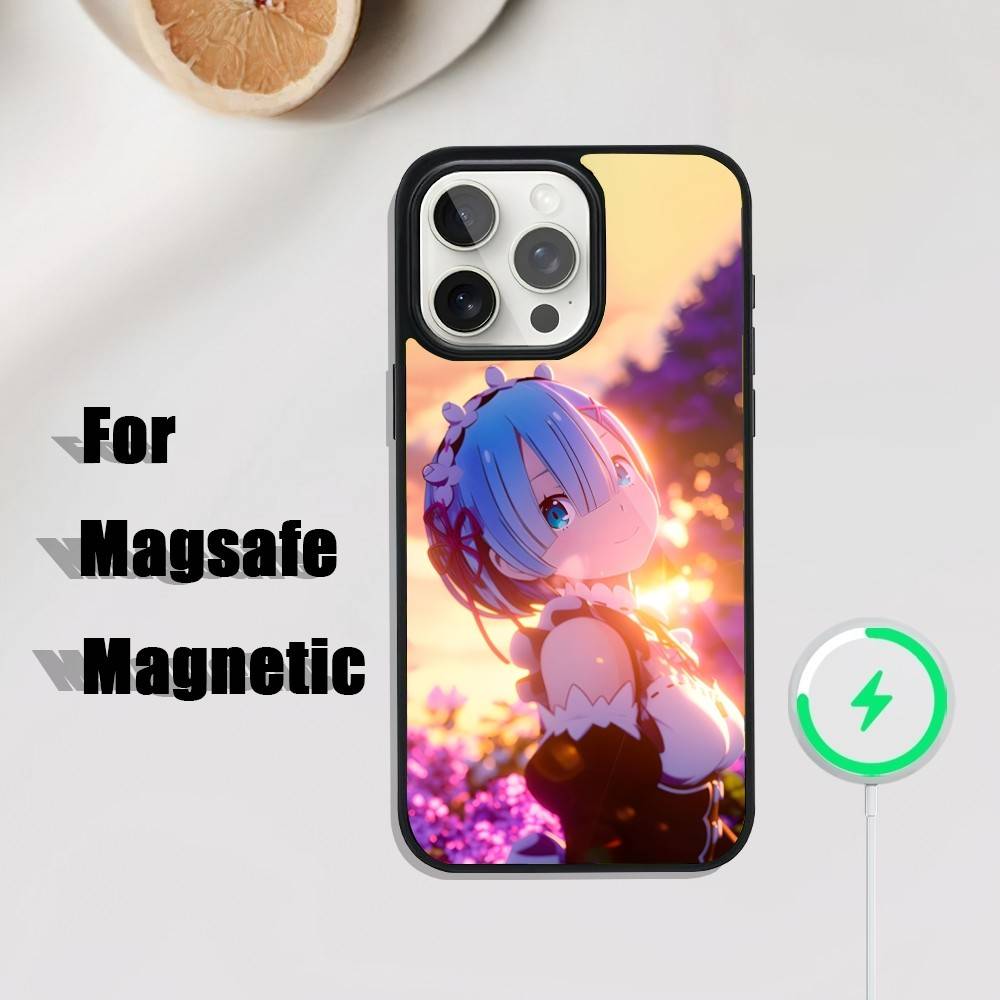 R-Rem cartoon Phone Case For iPhone 17,16,15,14,13,12,11,Pro,Max,Plus,Mini,SE4,E Magnetic Magsafe Wireless Charging iPhone17promax
R-Rem cartoon Phone Case For iPhone 17,16,15,14,13,12,11,Pro,Max,Plus,Mini,SE4,E Magnetic Magsafe Wireless Charging iPhone17promax