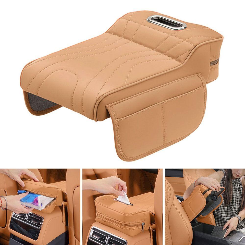 Multifunctional Center Console Armrest Cushion Portable Storage Box Convenient Tissue Box Car світло-коричневого кольору
Multifunctional Center Console Armrest Cushion Portable Storage Box Convenient Tissue Box Car світло-коричневого кольору