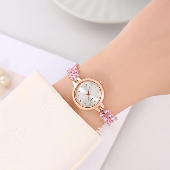 Жіночий годинник Rhinestone браслет-годинник регульований ремінець із штучного перлу круглий циферблат дами повсякденний офіційний плаття кварцовий наручний годинник модні ювелірні вироби аксесуар
Жіночий годинник Rhinestone браслет-годинник регульований ремінець із штучного перлу круглий циферблат дами повсякденний офіційний плаття кварцовий наручний годинник модні ювелірні вироби аксесуар