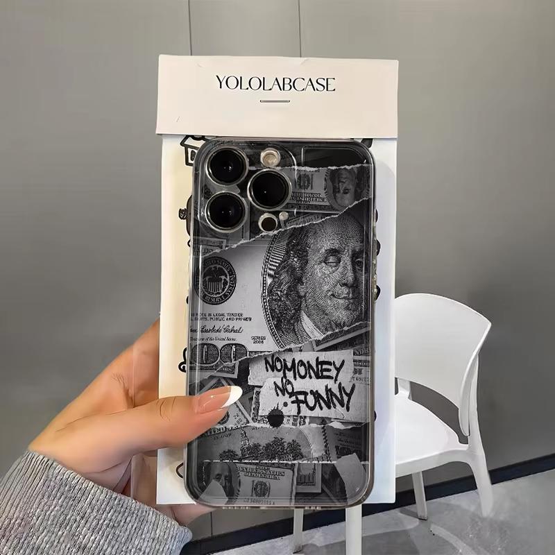 Creative Dollar Print Clear Phone Case for iPhone 17 Pro Max 16 15 Pro 14 13 12 11 XR 17Air 16 Plus Silicone Cover iPhone 16 Pro
Creative Dollar Print Clear Phone Case for iPhone 17 Pro Max 16 15 Pro 14 13 12 11 XR 17Air 16 Plus Silicone Cover iPhone 16 Pro