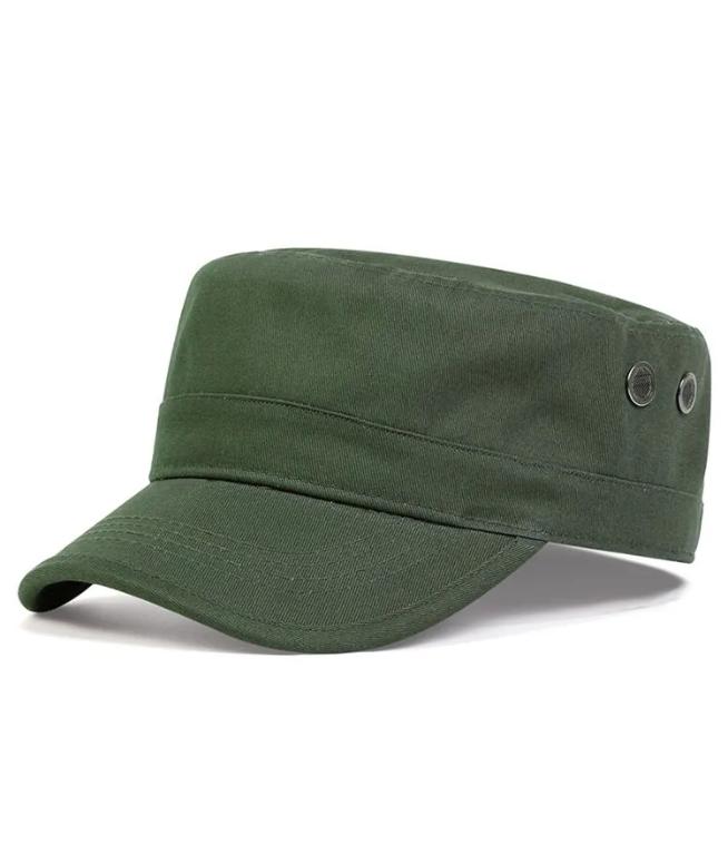 Outdoor Casual Flat Top Cap Military Style Sun Protection Hat Breathable Lightweight Adjustable Design for Men and Women One Size зелёный
Outdoor Casual Flat Top Cap Military Style Sun Protection Hat Breathable Lightweight Adjustable Design for Men and Women One Size зелёный