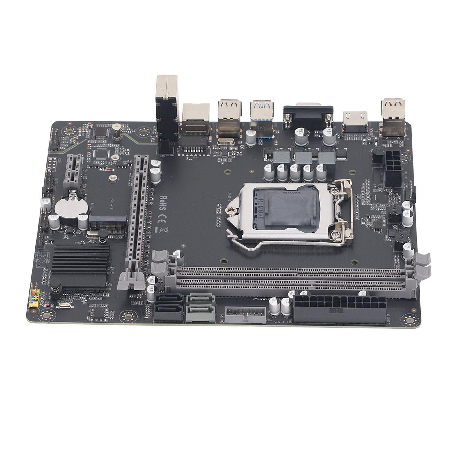 H81M Материнська плата комп’ютера LGA1150 ЦП Двоканальна пам’ять DDR3 USB3.0 SATA M.2 Ігрова материнська плата
H81M Материнська плата комп’ютера LGA1150 ЦП Двоканальна пам’ять DDR3 USB3.0 SATA M.2 Ігрова материнська плата