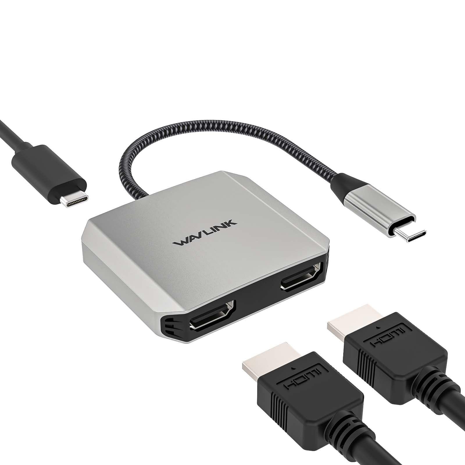 Адаптер-преобразователь WAVLINK USB C HDMI, двухпортовый адаптер типа C, выходная мощность 87 Вт, совместим с MacBook Pro, Pro XPS, совместим с Mac 11 и
Адаптер-преобразователь WAVLINK USB C HDMI, двухпортовый адаптер типа C, выходная мощность 87 Вт, совместим с MacBook Pro, Pro XPS, совместим с Mac 11 и