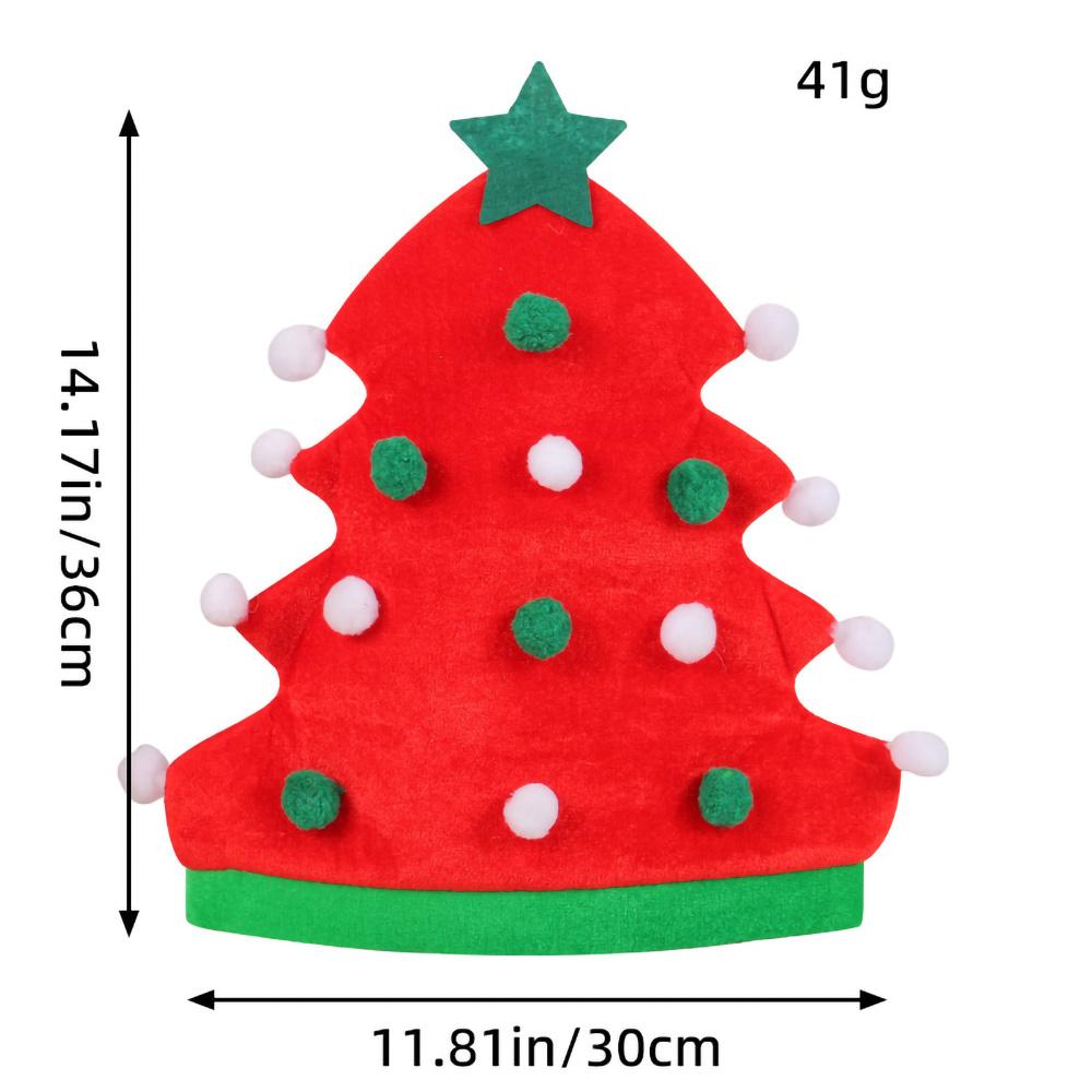 Christmas Tree Hat Funny Christmas Tree Shape Beanie Christmas Santa Hat Christmas Gift Kids Xmas Cap New Year Party Decorations 30x36cm червоний
Christmas Tree Hat Funny Christmas Tree Shape Beanie Christmas Santa Hat Christmas Gift Kids Xmas Cap New Year Party Decorations 30x36cm червоний