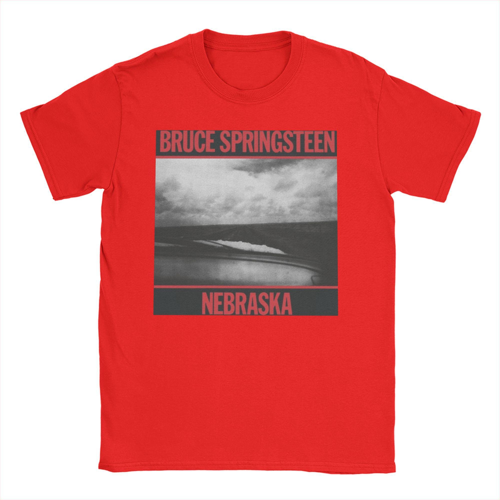 Bruce Springsteens T Shirt Men Pure Cotton Leisure T-Shirt O Neck Nebraska Tee Shirt Short Sleeve Clothing Printing S
Bruce Springsteens T Shirt Men Pure Cotton Leisure T-Shirt O Neck Nebraska Tee Shirt Short Sleeve Clothing Printing S