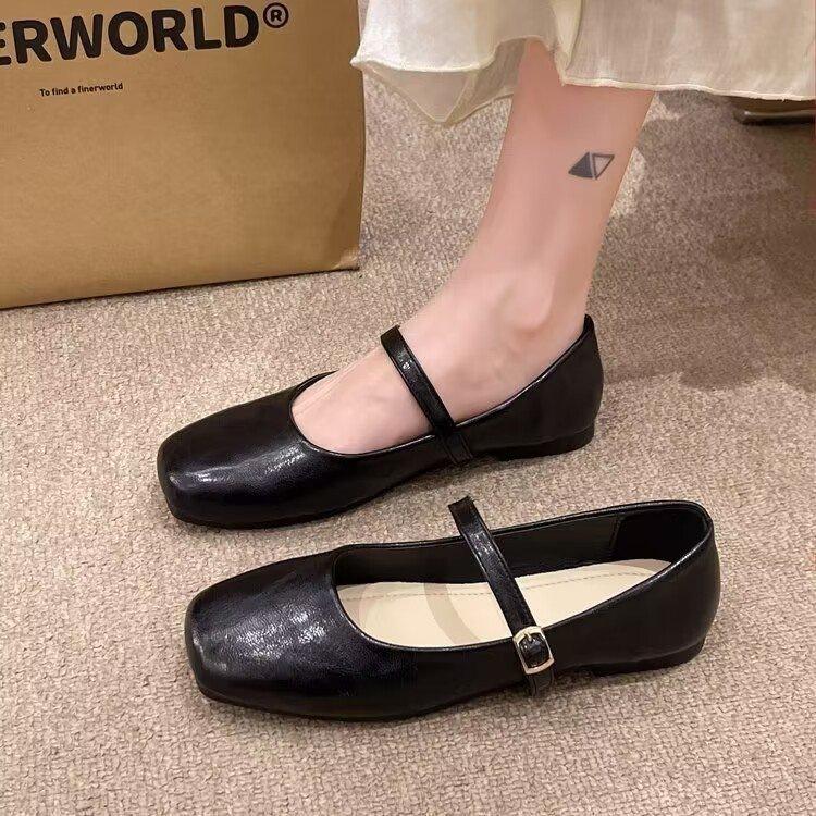 French square head shallow mouth single shoes new with skirt evening breeze gentle shoes soft flat Mary Jane small leather shoes 35 чёрный
French square head shallow mouth single shoes new with skirt evening breeze gentle shoes soft flat Mary Jane small leather shoes 35 чёрный