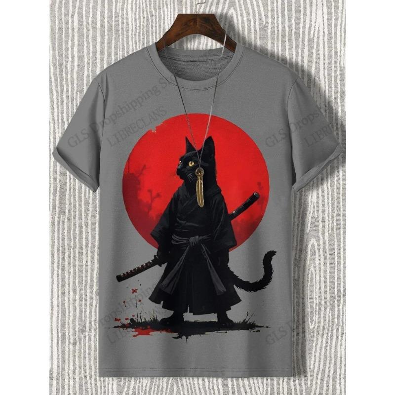 New Japanese Samurai Cat 3d Print T-shirt Men Women Fashion Street Short Sleeve Tops Tees Kids Clothes Animal Oversized T Shirts 6XL
New Japanese Samurai Cat 3d Print T-shirt Men Women Fashion Street Short Sleeve Tops Tees Kids Clothes Animal Oversized T Shirts 6XL