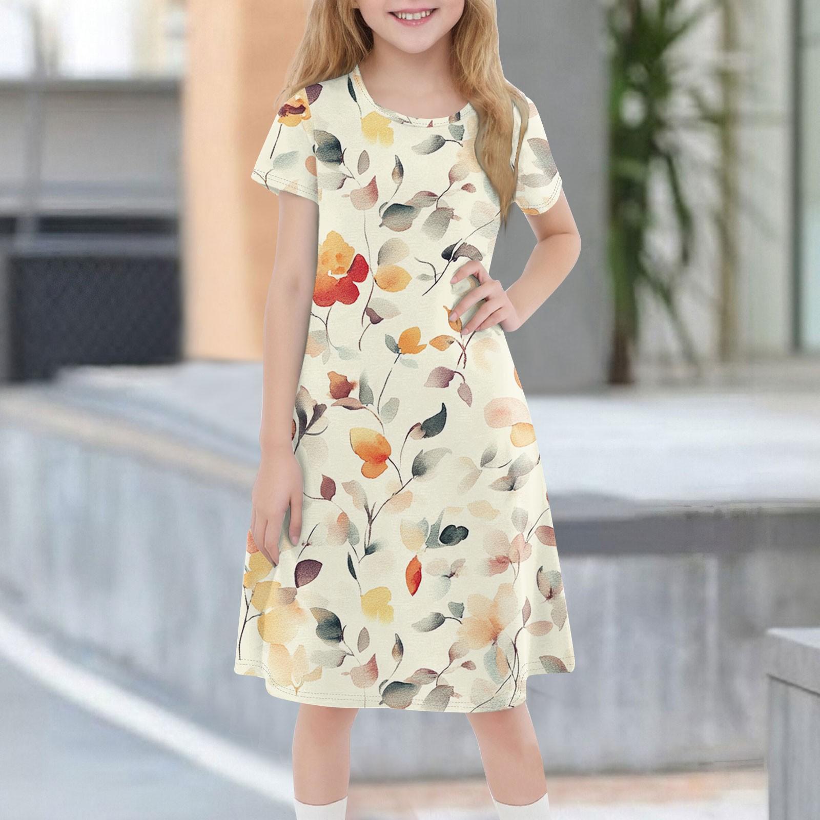 Children s Summer Short-sleeved Casual Fashion Round Neck Dress 160 жовтий
Children s Summer Short-sleeved Casual Fashion Round Neck Dress 160 жовтий