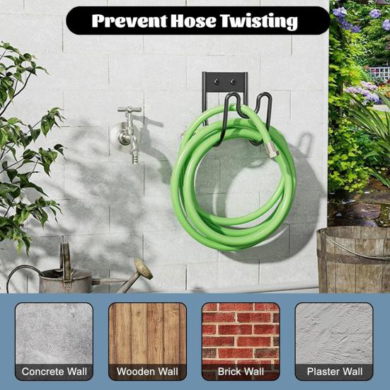 Yousheng Metal Garden Hose Holder Rust-Proof Corrosion Resistant Simple Installation Wall Mounted Water Hose Holder Hose Hanger чёрный
Yousheng Metal Garden Hose Holder Rust-Proof Corrosion Resistant Simple Installation Wall Mounted Water Hose Holder Hose Hanger чёрный