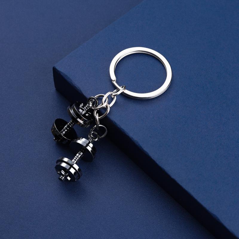 New Mini Metal Dumbbell Keychain For Man Double Dumbbell Gym Mobile Backpack Hanging Accessories Keychain Party Gift серебряный
New Mini Metal Dumbbell Keychain For Man Double Dumbbell Gym Mobile Backpack Hanging Accessories Keychain Party Gift серебряный