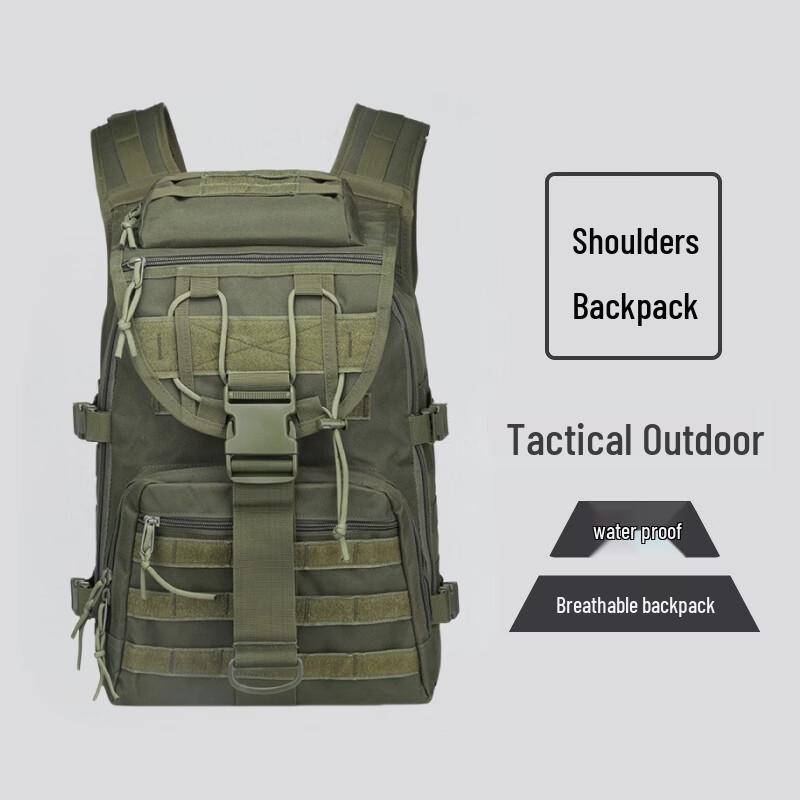Tactical Outdoor Hiking Backpack
Tactical Outdoor Hiking Backpack