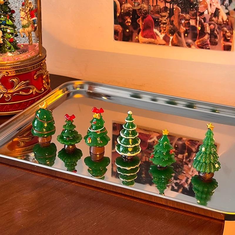 6-pack Christmas Tree Xmas Scene Decoration Small Gifts Miniature Ornaments Simulation Tree Christmas Ornaments DIY Decoration
6-pack Christmas Tree Xmas Scene Decoration Small Gifts Miniature Ornaments Simulation Tree Christmas Ornaments DIY Decoration