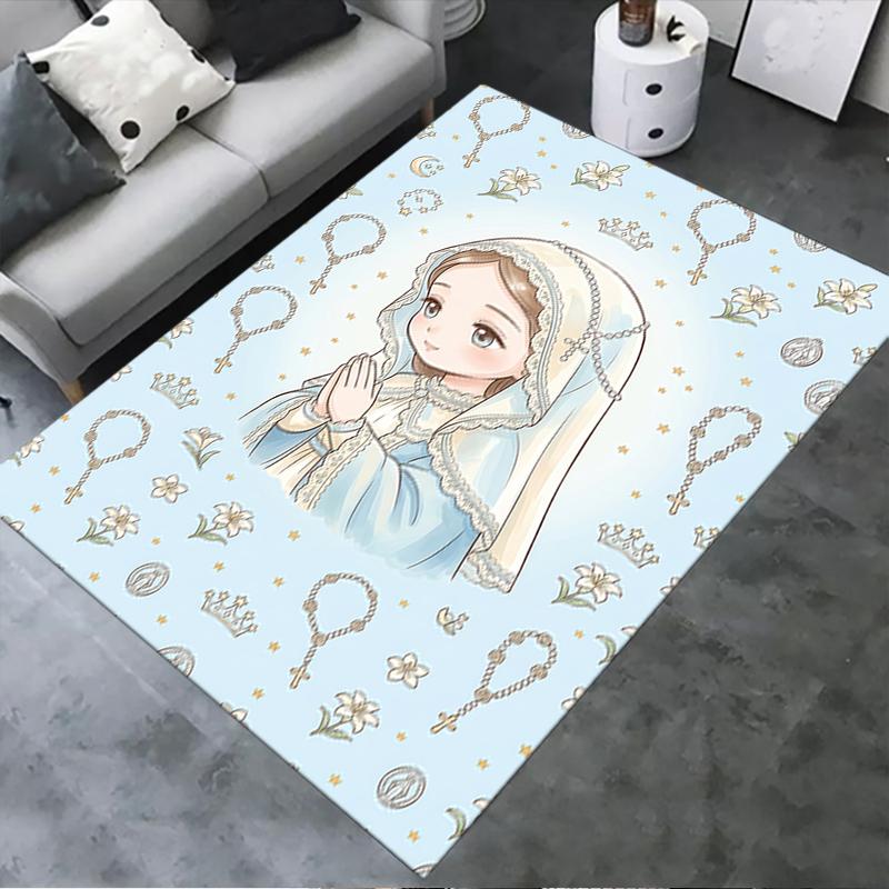2025 New Virgin Mary Carpet Rug for Living Room Bedroom Home Sofa Decoration,Kids play Non-slip Floor Mat 40x60cm( 15x23in )
2025 New Virgin Mary Carpet Rug for Living Room Bedroom Home Sofa Decoration,Kids play Non-slip Floor Mat 40x60cm( 15x23in )