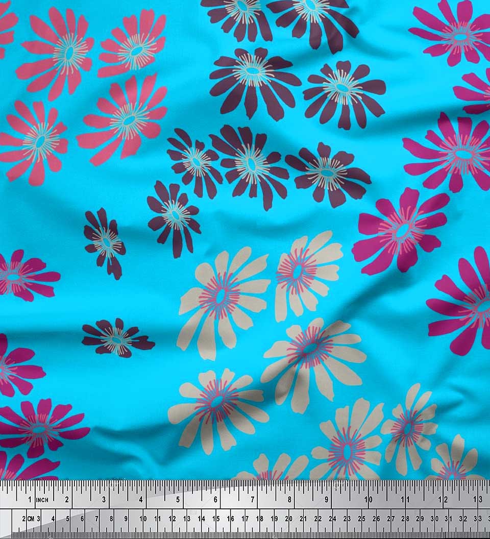 Soimoi Japan Crepe Satin Fabric Artistic Flower Print Fabric by metre 42 Inch 42 Inch Wide - Poly Crepe зелений
Soimoi Japan Crepe Satin Fabric Artistic Flower Print Fabric by metre 42 Inch 42 Inch Wide - Poly Crepe зелений