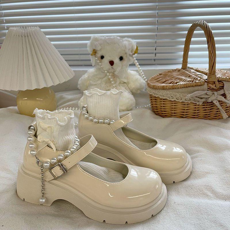 Large Size Women s Shoes-Size Fairy White Small Leather Shoes Women s Summer Pearl Mary Jane Shoes with Skirt Shoes 88 random style
Large Size Women s Shoes-Size Fairy White Small Leather Shoes Women s Summer Pearl Mary Jane Shoes with Skirt Shoes 88 random style