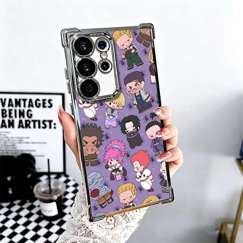 Hunter X-Hunters Cute Soft Phone Case For Samsung Galaxy S26 Ultra S25 Edge S24 FE S23 Plus S22 S21 + S20 Plating Anti-Fall Fund Samsung S23 Ultra
Hunter X-Hunters Cute Soft Phone Case For Samsung Galaxy S26 Ultra S25 Edge S24 FE S23 Plus S22 S21 + S20 Plating Anti-Fall Fund Samsung S23 Ultra