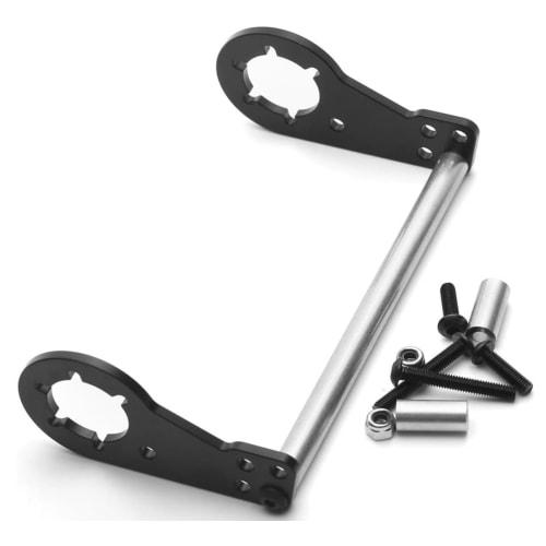 OSE Aluminum Rear Damper Plate for Tamiya CW-01 Chassis, Lunchbox Hornet, Grasshopper, and Grasshopper 2
OSE Aluminum Rear Damper Plate for Tamiya CW-01 Chassis, Lunchbox Hornet, Grasshopper, and Grasshopper 2