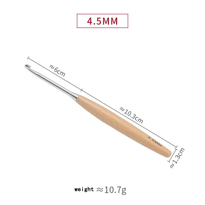 Wooden Handle Crochet Hand DIY Weaving Tool 3.0-120mm Multi Size Sweater Sweater Crochet Set
Wooden Handle Crochet Hand DIY Weaving Tool 3.0-120mm Multi Size Sweater Sweater Crochet Set