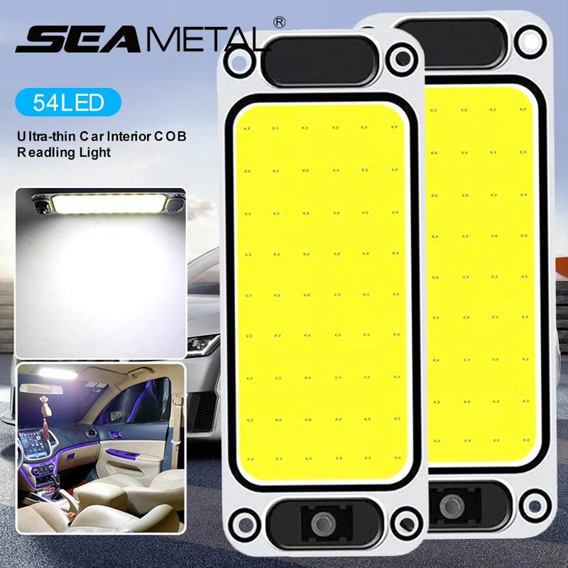 SEAMETAL 54LED лампа для чтения автомобиля освещение на крыше салона внутреннее освещение COB 12V 24V панельные светодиодные лампы 1/2 шт. 1pc
SEAMETAL 54LED лампа для чтения автомобиля освещение на крыше салона внутреннее освещение COB 12V 24V панельные светодиодные лампы 1/2 шт. 1pc