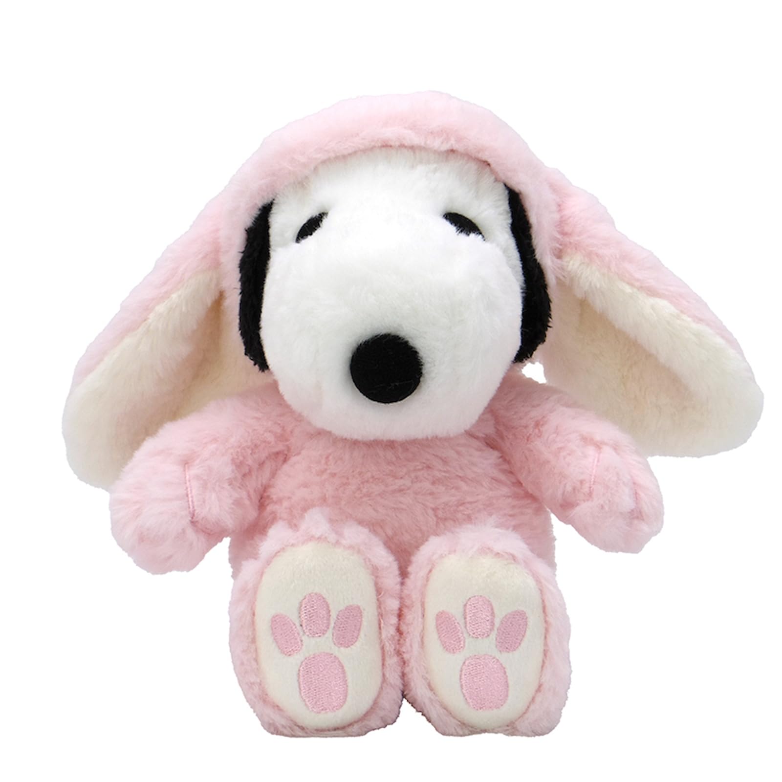 Nakajima Corporation Peanuts Snoopy Lop-Ear Bunny Plush Toy, Small, Light Pink, 213730-25, 22cm H x 22cm W x 19cm D
Nakajima Corporation Peanuts Snoopy Lop-Ear Bunny Plush Toy, Small, Light Pink, 213730-25, 22cm H x 22cm W x 19cm D