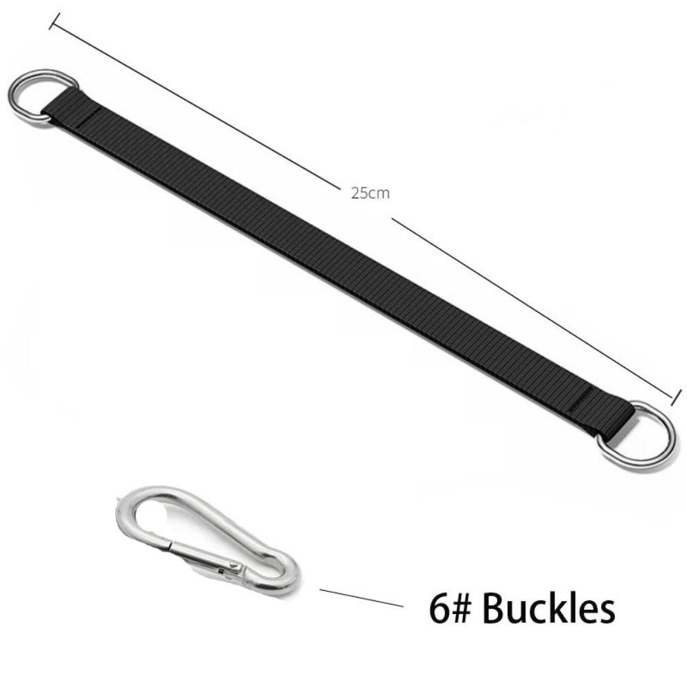 100kg Single Bar Extension Belt Dacron Hanging Connecting Belt Heavy Duty Hook Ring Swing Belt 25cm
100kg Single Bar Extension Belt Dacron Hanging Connecting Belt Heavy Duty Hook Ring Swing Belt 25cm