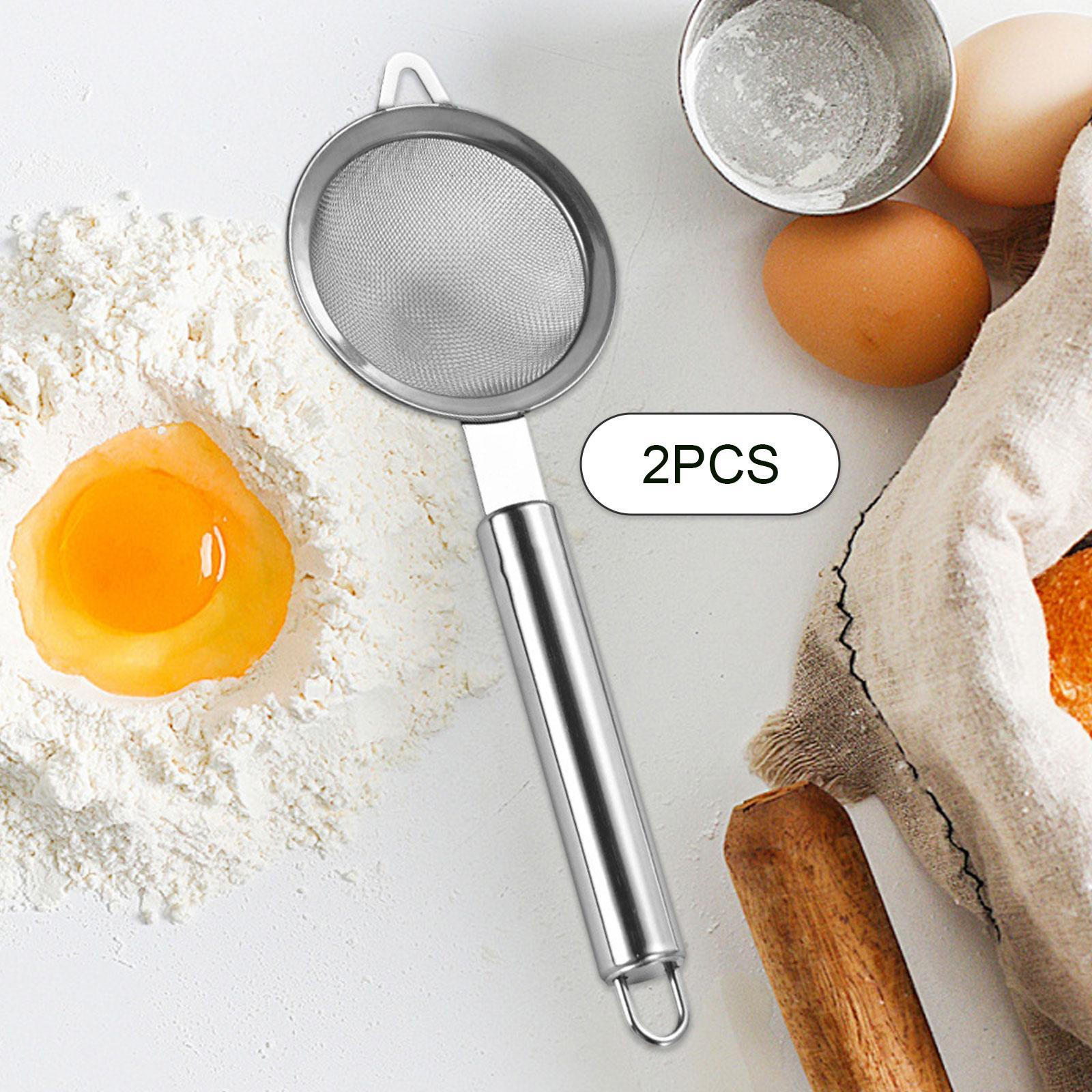 2 штуки сито с мелкой сеткой, просеиватель для муки, шумовка для кастрюли, для лапши, кофе Round tube handle
2 штуки сито с мелкой сеткой, просеиватель для муки, шумовка для кастрюли, для лапши, кофе Round tube handle