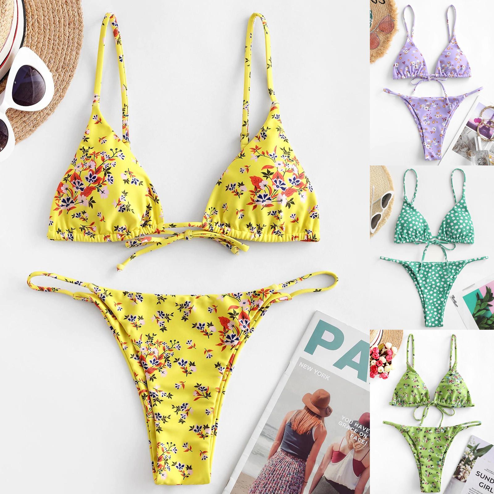 Women Bandeau Bandage Bikini Set Push-Up Brazilian Swimwear Beachwear Swimsuit M фіолетовий
Women Bandeau Bandage Bikini Set Push-Up Brazilian Swimwear Beachwear Swimsuit M фіолетовий