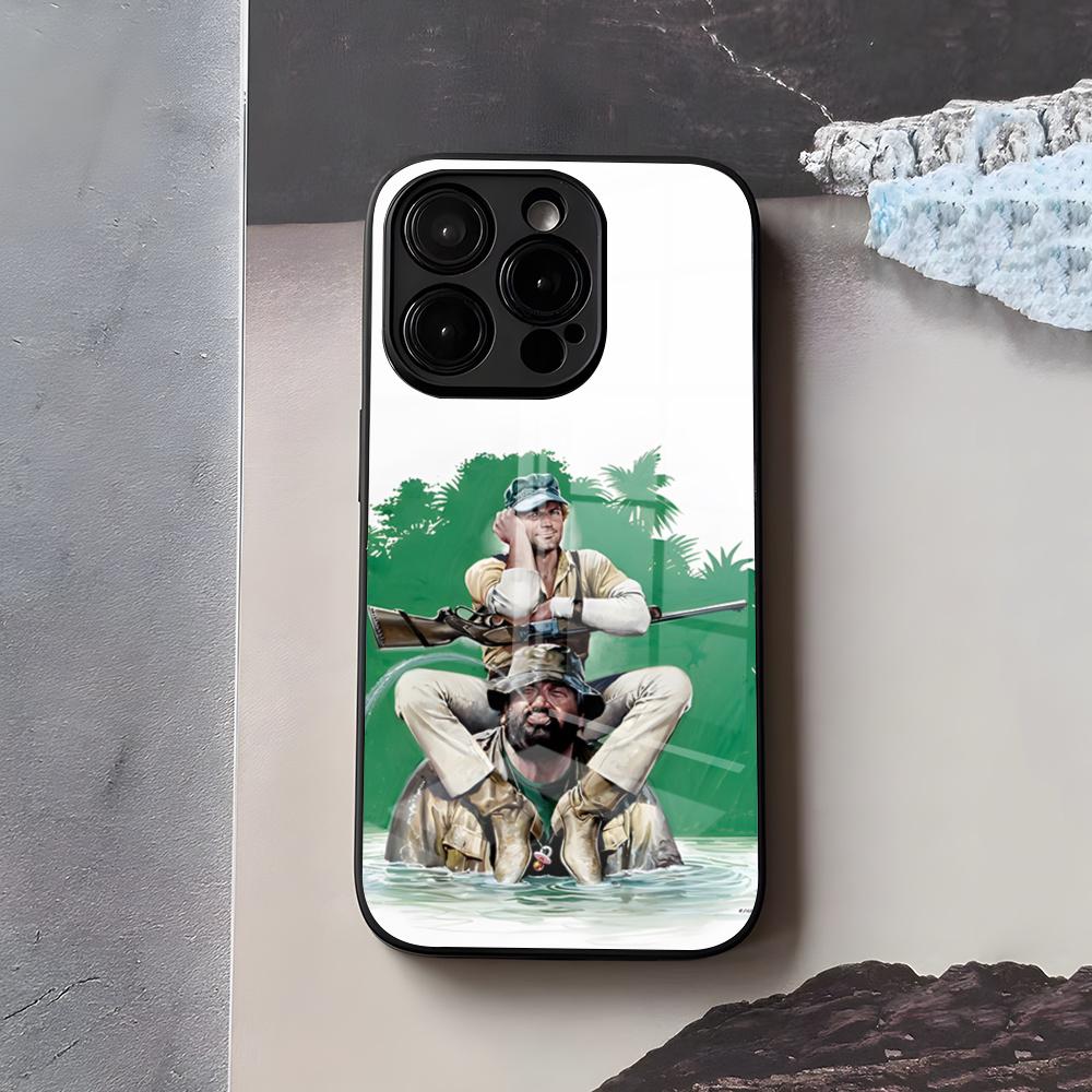 Bud S-Spencer And Terence Phone Case For IPhone 17 Air 16 E Pro Max 15 14 13 Mini 12 Pro 11 Max Plus Black Glass Cover iPhone 16e
Bud S-Spencer And Terence Phone Case For IPhone 17 Air 16 E Pro Max 15 14 13 Mini 12 Pro 11 Max Plus Black Glass Cover iPhone 16e