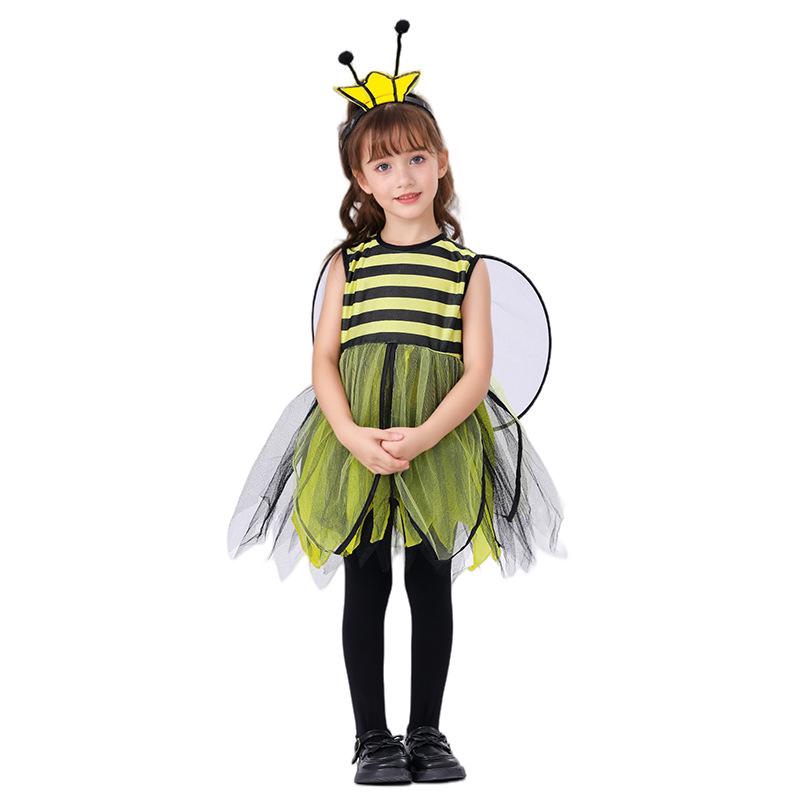 Children s Cartoon Animal Costumes: Cute Little Bee & Ladybug Performance Outfits for Cosplay 120 cm
Children s Cartoon Animal Costumes: Cute Little Bee & Ladybug Performance Outfits for Cosplay 120 cm