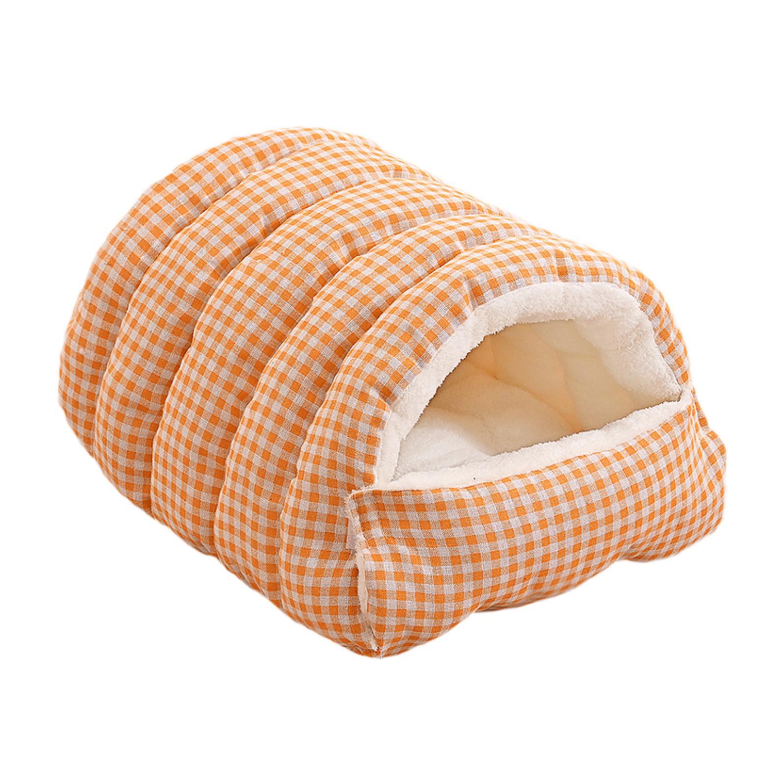Cat House Dog Cat Bed Plush Removable Cushion Cat Nest Puppy Cave Pet Supplies S помаранчевий
Cat House Dog Cat Bed Plush Removable Cushion Cat Nest Puppy Cave Pet Supplies S помаранчевий