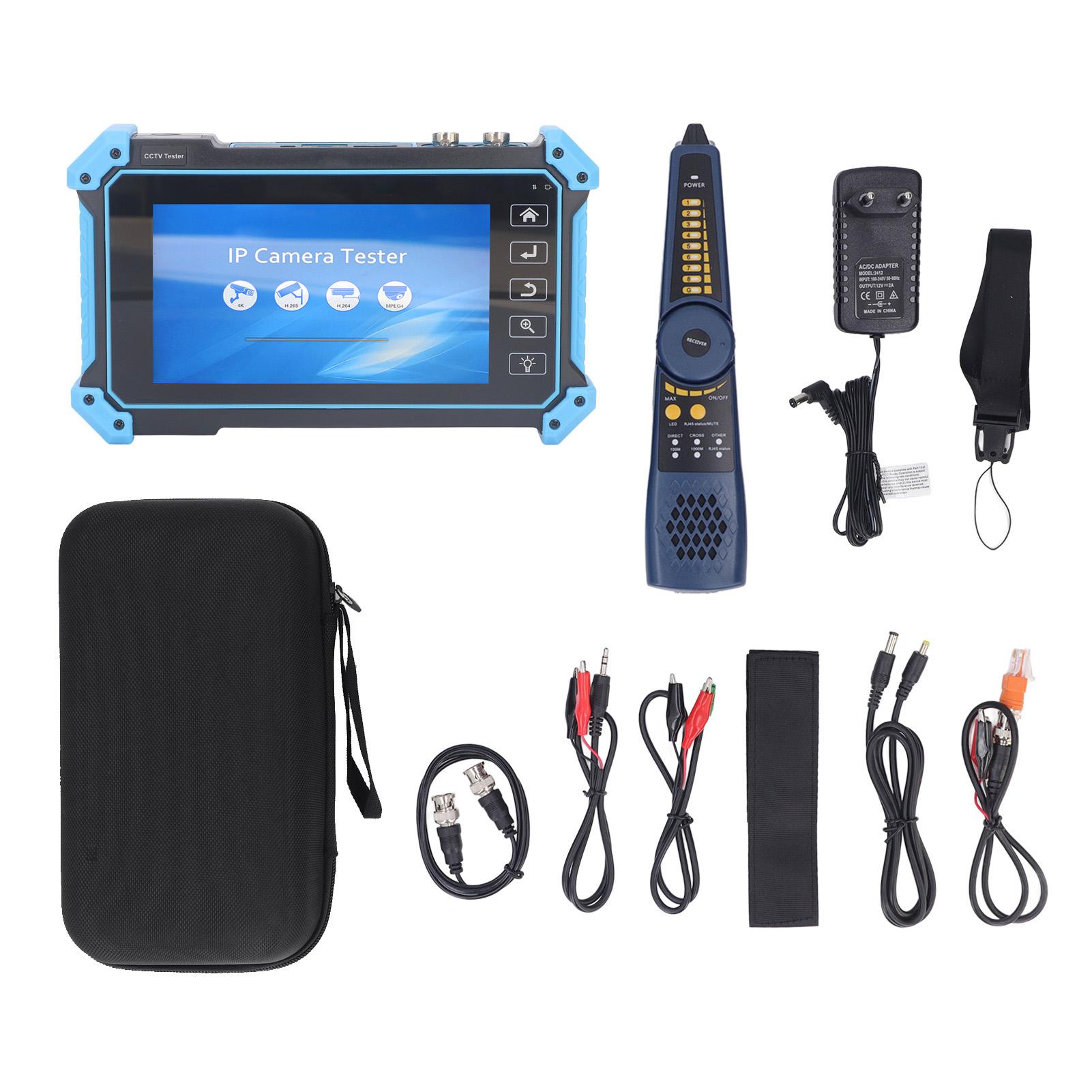 IP Camera Tester 5.4in IPS Touch Screen HD VGA Input CCTV AHD CVI TVI Analog Camera Monitor with
IP Camera Tester 5.4in IPS Touch Screen HD VGA Input CCTV AHD CVI TVI Analog Camera Monitor with